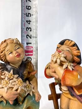 Amazon.co.jp: 人形 置物 Walter Stahli Wood インテリア 洋風